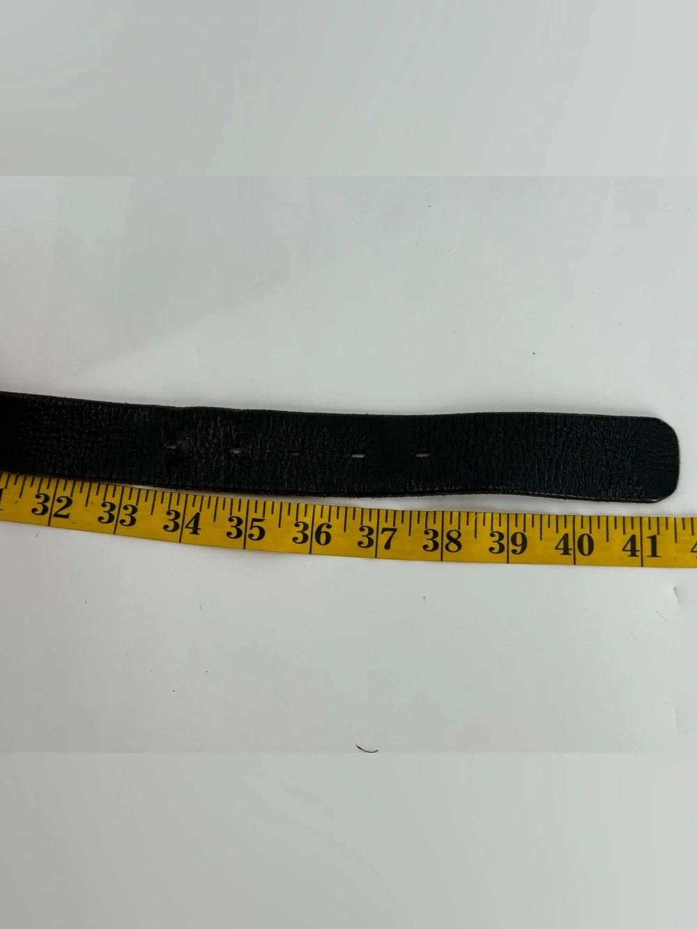 Arizona‎ Vintage Black Leather Belt 36